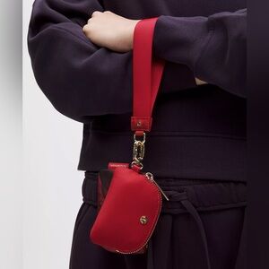 NWT Lunar New Year Dual Pouch Wristlet 💯 authentic